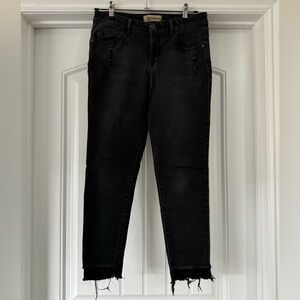 Democracy Black Freedom Ankle Skimmer Jeans Size 4